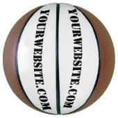 YourWebSite.com バスケットボール (縦)