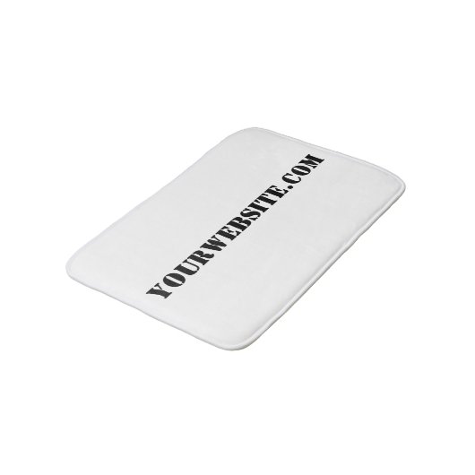 YourWebSite.com バスマット (アングル)