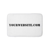 YourWebSite.com バスマット (正面)