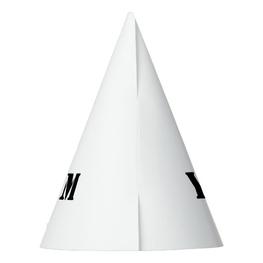 YourWebSite.com パーティーハット (裏面)