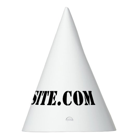 YourWebSite.com パーティーハット (右)