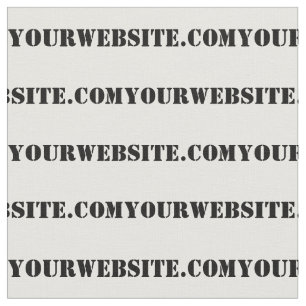 YourWebSite.com ファブリック