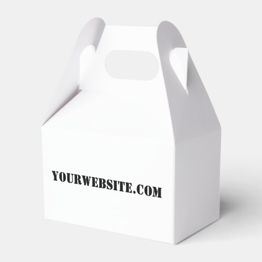 YourWebSite.com フェイバーボックス (裏面サイド)