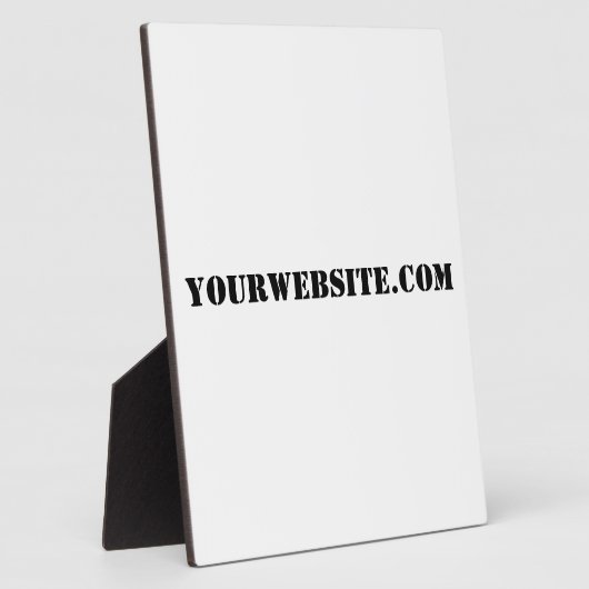 YourWebSite.com フォトプラーク (側面)