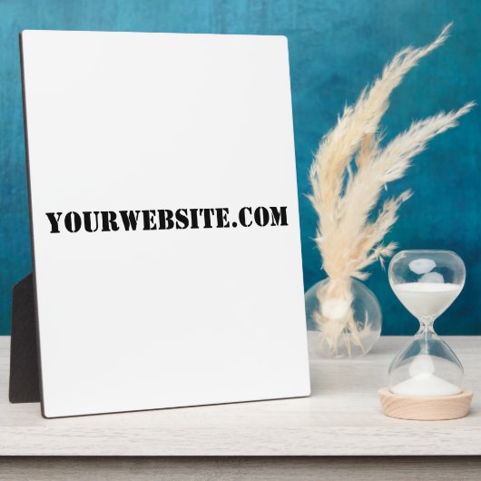 YourWebSite.com フォトプラーク (側面)