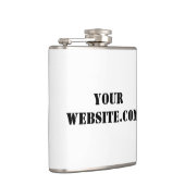 YourWebSite.com フラスク (右)