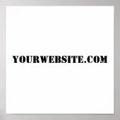 YourWebSite.com ポスター (正面)