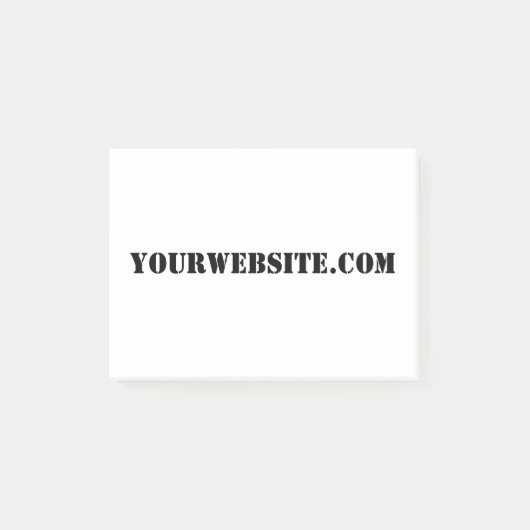 YourWebSite.com ポストイット (正面)