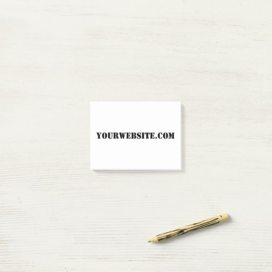 YourWebSite.com ポストイット (デスク上)