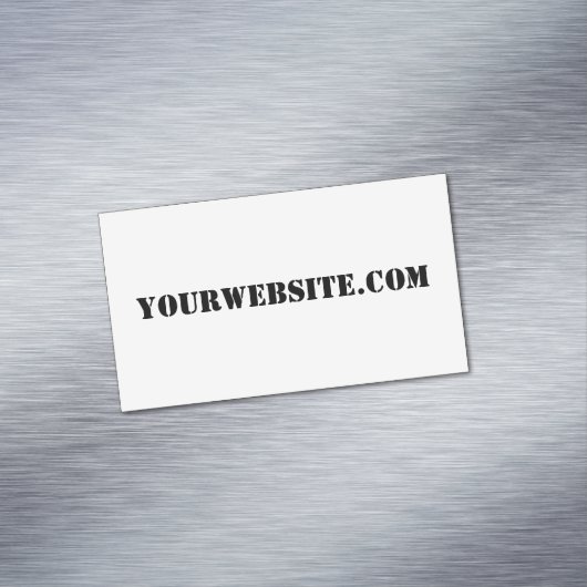 YourWebSite.com マグネット名刺 (インサイチュ)