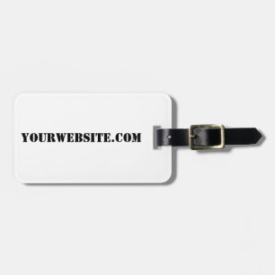 YourWebSite.com ラゲッジタグ