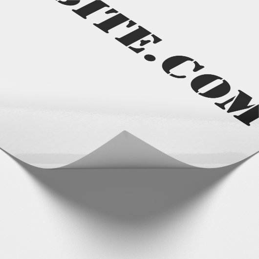 YourWebSite.com ラッピングペーパー (角)