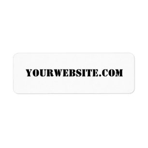 YourWebSite.com ラベル
