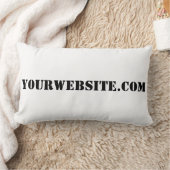 YourWebSite.com ランバークッション (ブランケット)