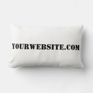YourWebSite.com ランバークッション
