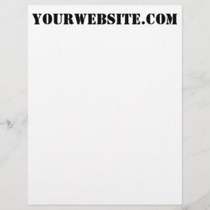 YourWebSite.com レターヘッド