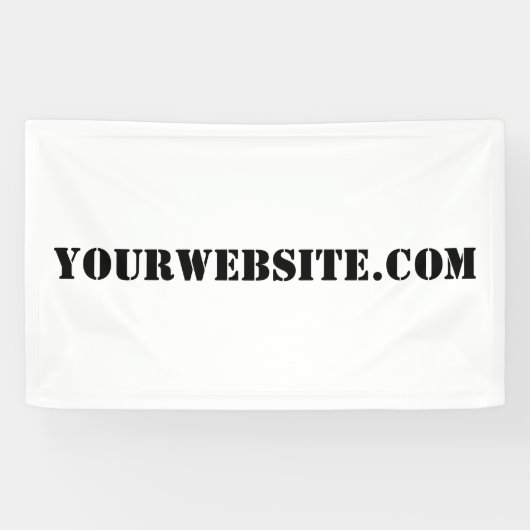 YourWebSite.com 横断幕 (横)