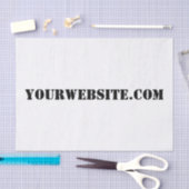 YourWebSite.com 薄葉紙 (クラフト)
