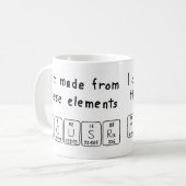 Yousra定期テーブル名mug コーヒーマグカップ (正面左)