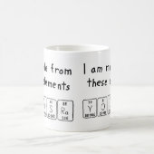 Yousra定期テーブル名mug コーヒーマグカップ (中央)