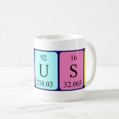 Yousra定期テーブル名mug コーヒーマグカップ (正面右)