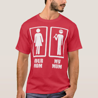 Youtママ私の整備士ママ整備士Tシャツ Tシャツ
