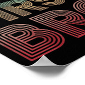 Youth Boy God First Bro Funny Christian God Brothe ポスター (角)