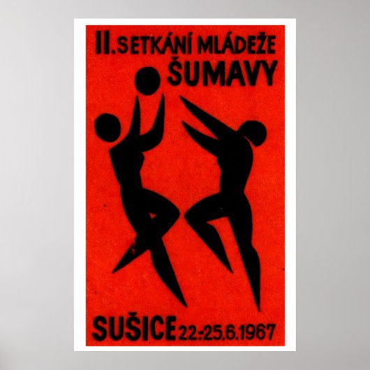 Youth Convention Sports - Matchbox Print - Czech ポスター (正面)