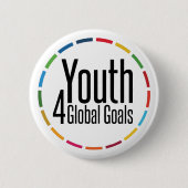 Youth for Sustainability Goals Inspiring Gifts 缶バッジ (正面)