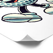 Youth Golf Player Boys Golf Funny ポスター (角)