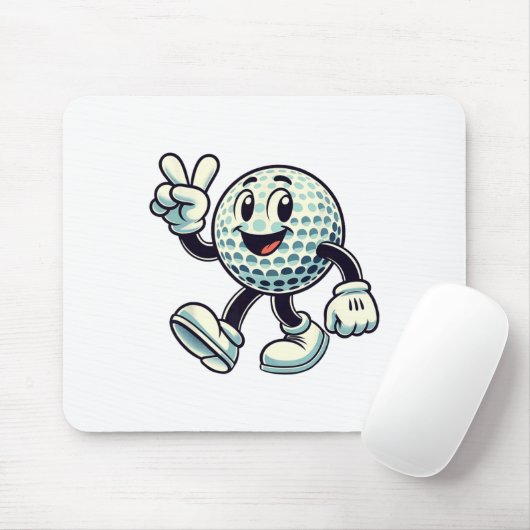 Youth Golf Player Boys Golf Funny マウスパッド (マウス)