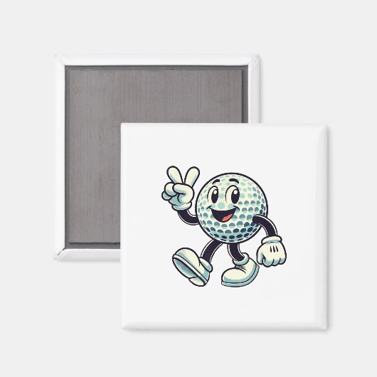 Youth Golf Player Boys Golf Funny  マグネット (正面/裏面)