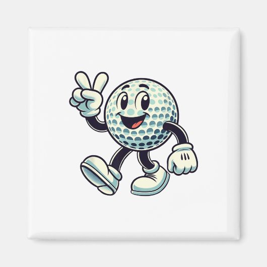 Youth Golf Player Boys Golf Funny  マグネット (正面)