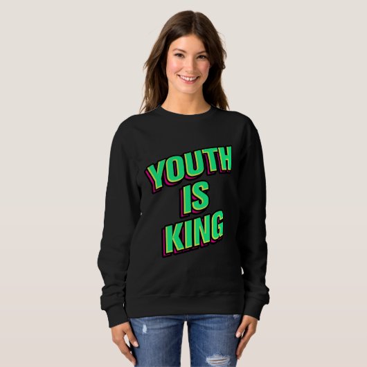 Youth Is King スウェットシャツ (正面フル)