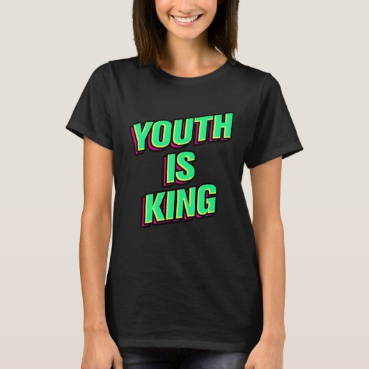 Youth Is King Tシャツ (正面)
