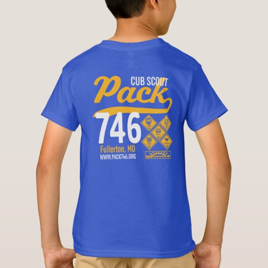 Youth LogoとBack Shirt Tシャツ (裏面)