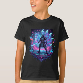 Youth Neo Shogun Samurai Kitsune Neon Tee Tシャツ