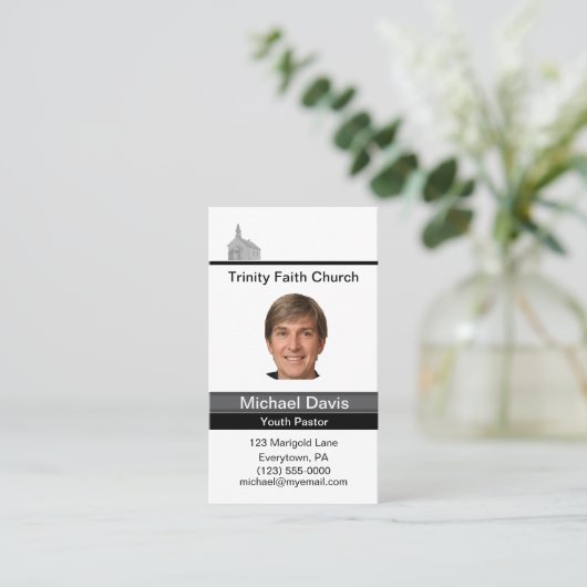 Youth Pastor 名刺 (スタンド正面)