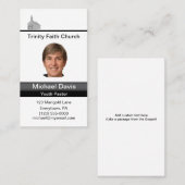 Youth Pastor 名刺 (正面/裏面)