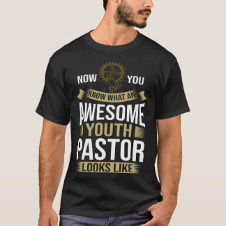 Youth Pastor Church Minister Clergy Christian Jesu Tシャツ