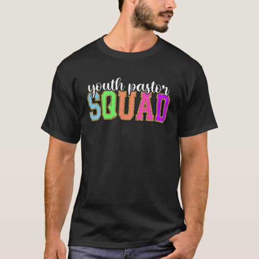 Youth Pastor Squad  Back to School Worker Apprecia Tシャツ (正面)