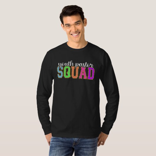 Youth Pastor Squad  Back to School Worker Apprecia Tシャツ (正面フル)