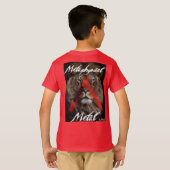 Youth PitDriver PitZillAとバックTシャツのロゴ Tシャツ (裏面フル)