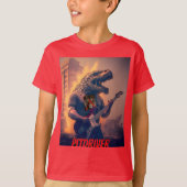 Youth PitDriver PitZillAとバックTシャツのロゴ Tシャツ (正面)