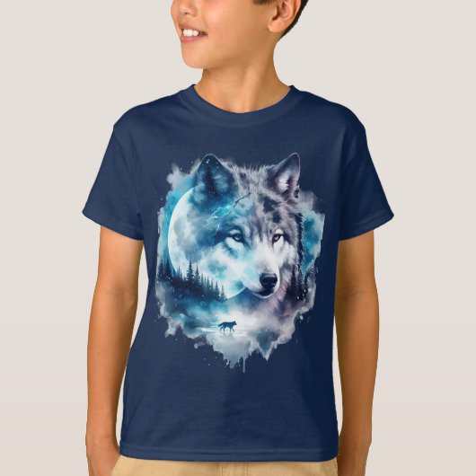 Youth wolfの画像Tシャツ Tシャツ (正面)