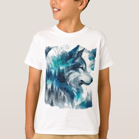 Youth wolfの画像Tシャツ Tシャツ (正面)