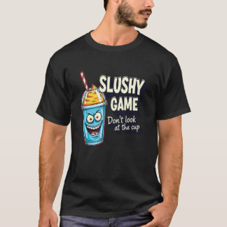 Youthful Silly Game Casual Graphic Don't Look Slus Tシャツ