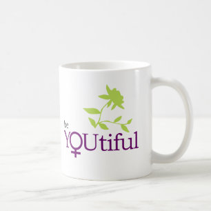 YOUtifulがあって下さい コーヒーマグカップ