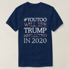 #YOUTOOは2020年に再選された切札を見ます Tシャツ
