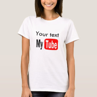 YouTubeのおもしろいなテンプレートは、それをあなた自身、人気があるします Tシャツ